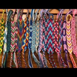 Handmade friendship bracelets!